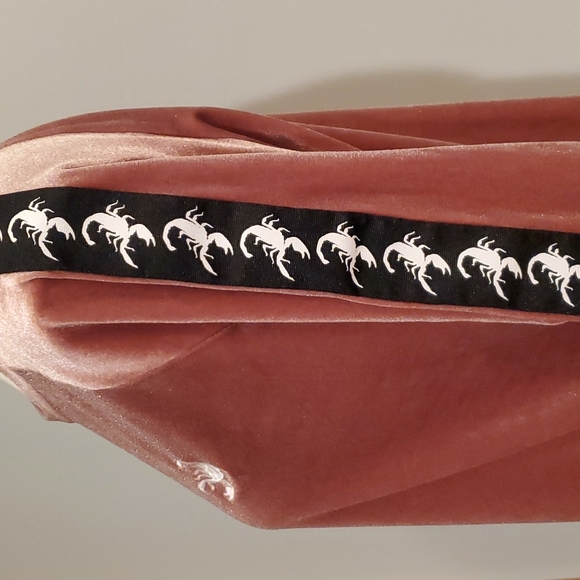 Hayley Elsaesser Red Blush Scorpion Velour Sweatshirt - Picture 6 of 9